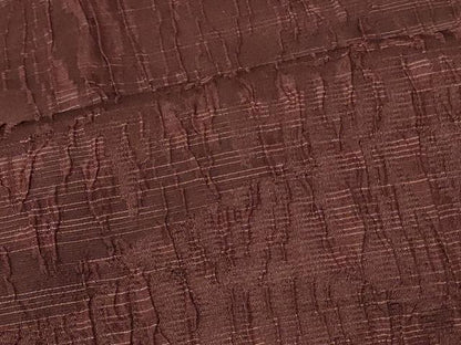 平和屋着物＃道行コート　ふくれ織　霞文　正絹　逸品　CABF9152in