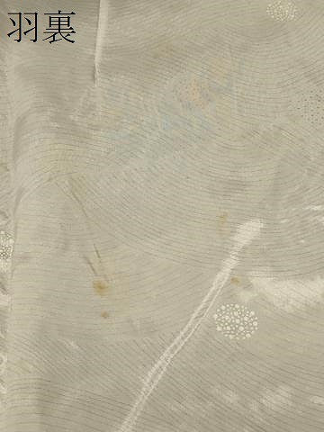 平和屋着物＃道行コート　ふくれ織　霞文　正絹　逸品　CABF9152in