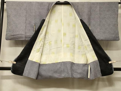 平和屋着物＃道行コート　総絞り　正絹　逸品　CABF9158in