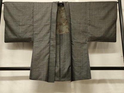 平和屋着物＃男性　本場大島紬　羽織　100亀甲　総詰め　正絹　逸品　CABF9200in