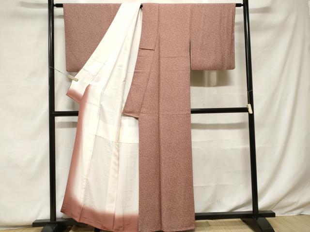 平和屋着物■上質な小紋 芒文 正絹 逸品 CABF9203ev