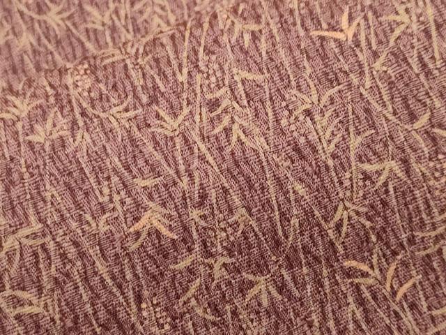 平和屋着物■上質な小紋 芒文 正絹 逸品 CABF9203ev