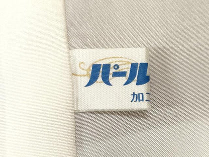 平和屋着物■上質な小紋　草花丸文　正絹　逸品　CABF9242ev