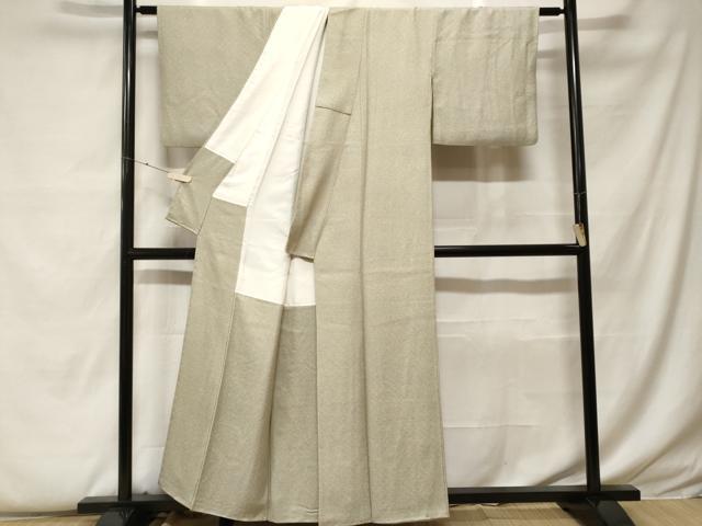平和屋着物■上質な小紋　霞文　暈し染め　正絹　逸品　CABF9256ev