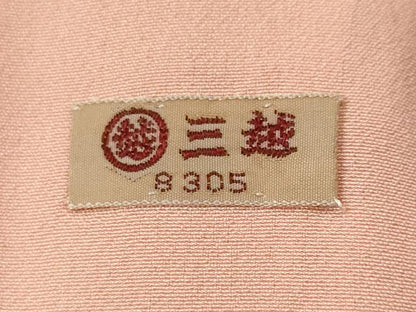 平和屋着物■上質な小紋　霞文　三越扱い　正絹　逸品　CABF9267ev