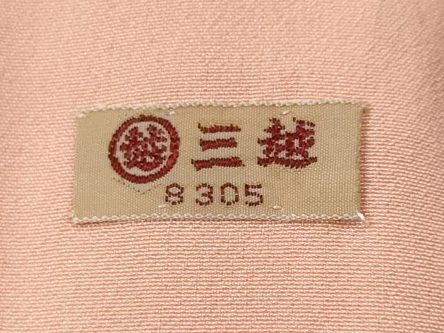 平和屋着物■上質な小紋　霞文　三越扱い　正絹　逸品　CABF9267ev
