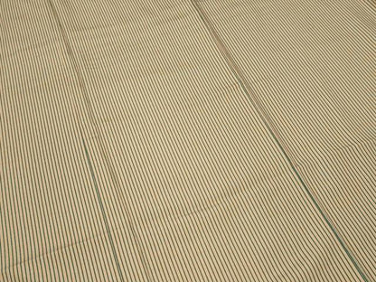 平和屋着物■上質な小紋　縞　正絹　逸品　CABF9271ev