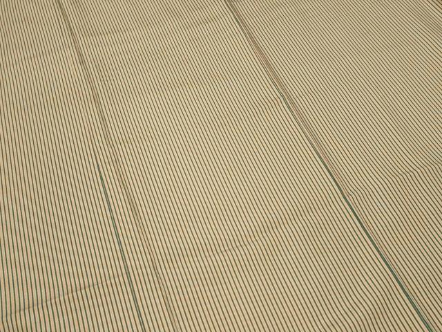 平和屋着物■上質な小紋　縞　正絹　逸品　CABF9271ev