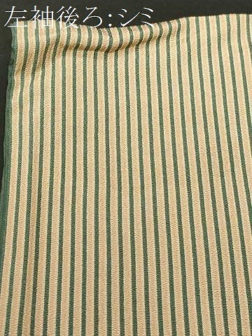 平和屋着物■上質な小紋　縞　正絹　逸品　CABF9271ev
