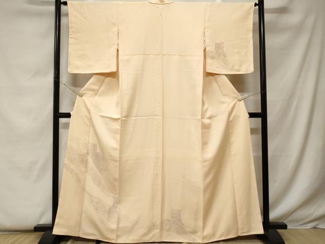 平和屋着物■訪問着　道長几帳花地紋　暈し染め　正絹　逸品　CABF9274ev