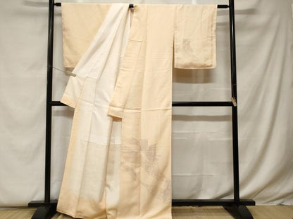 平和屋着物■訪問着　道長几帳花地紋　暈し染め　正絹　逸品　CABF9274ev