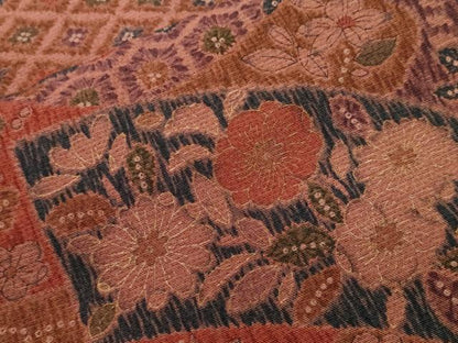 平和屋着物■上質な小紋　辻が花　金彩　正絹　逸品　CABF9275ev