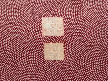 平和屋着物■江戸小紋 作家物 鮫小紋柄 正絹 逸品 未使用 CABF9294ev