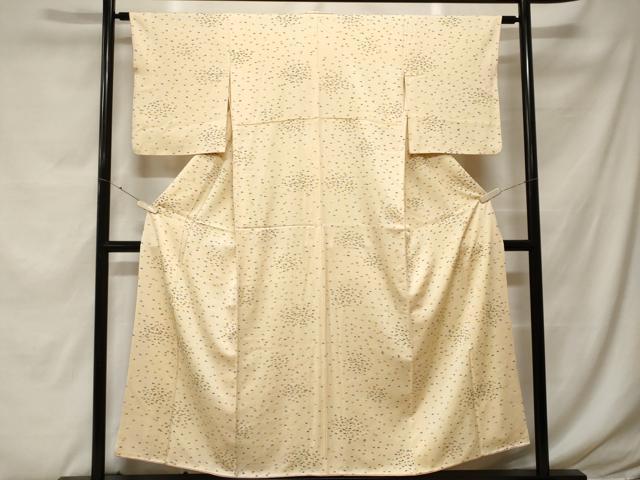 平和屋着物■上質な小紋 瓢箪 正絹 逸品 CABF9318ev