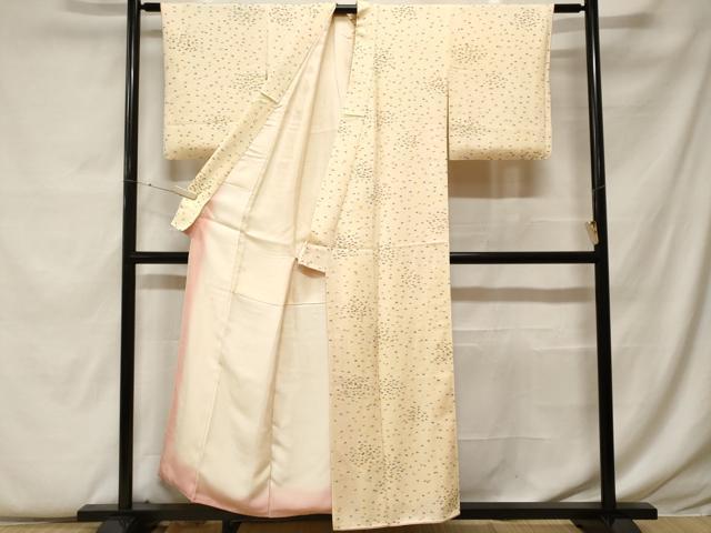 平和屋着物■上質な小紋 瓢箪 正絹 逸品 CABF9318ev