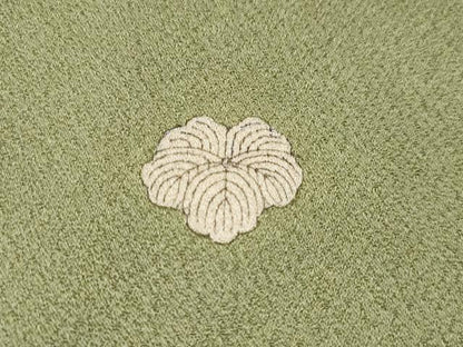平和屋着物■豪華色留袖 横段吉祥花文 銀糸 正絹 逸品 CABF9320ev