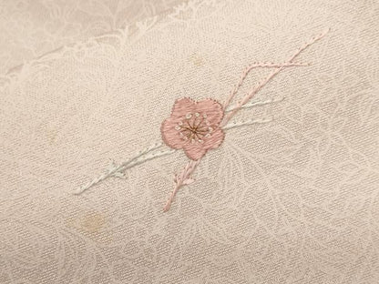 平和屋着物■訪問着 刺繍 遠山吹き寄せ文 暈し染め 金糸 正絹 逸品 CABF9340ev