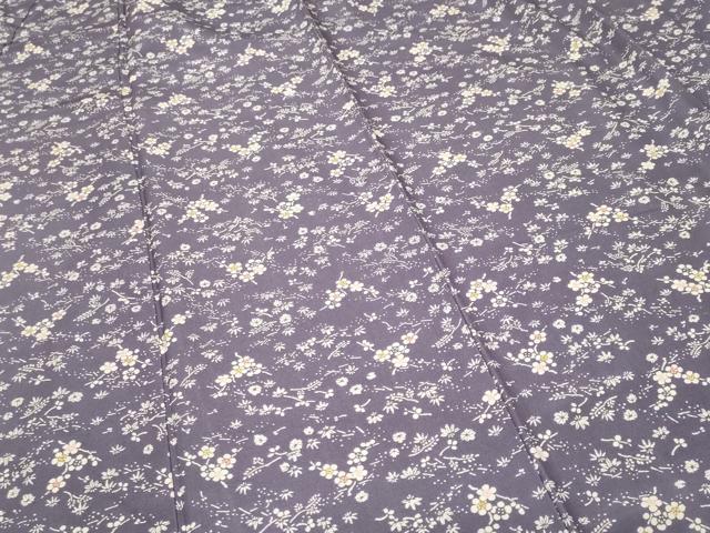 平和屋着物■上質な小紋　梅草花文　正絹　逸品　CABF9348ev 平和屋着物□上質な小紋 梅草花文 正絹 逸品 CABF9348ev