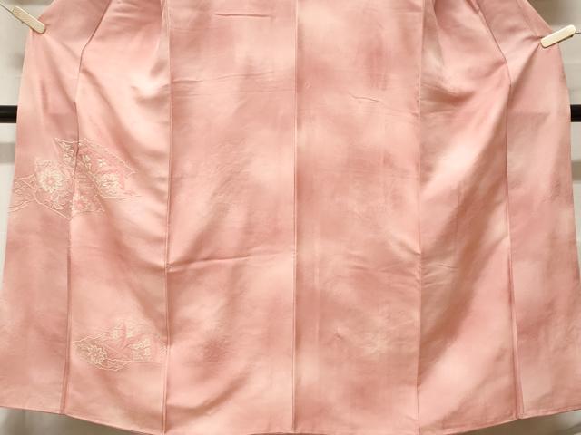 平和屋着物■中国三大刺繍 相良刺繍 訪問着 花唐草文 暈し染め 正絹 逸品 CABF9351ev