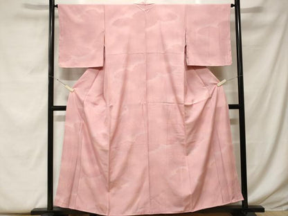 平和屋着物■訪問着 千草染 雲取り文 暈し染め 正絹 逸品 CABF9361ev