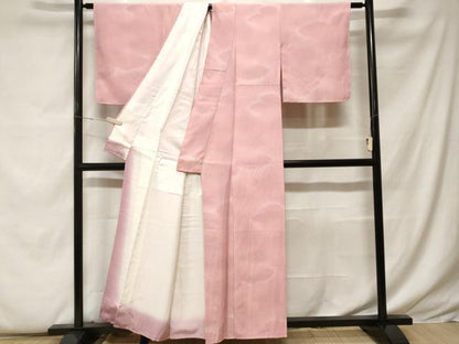 平和屋着物■訪問着 千草染 雲取り文 暈し染め 正絹 逸品 CABF9361ev