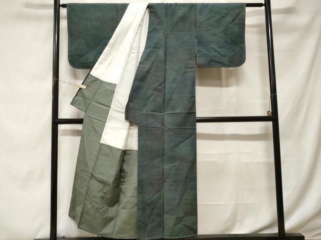 平和屋着物■上質な紬 霞文 正絹 逸品 未使用 CABF9374ev