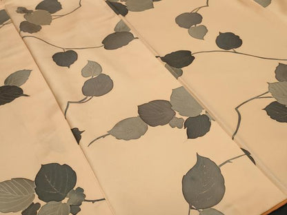 平和屋着物■上質な小紋 地紋起こし 枝花文 金彩 正絹 逸品 CABF9400ev