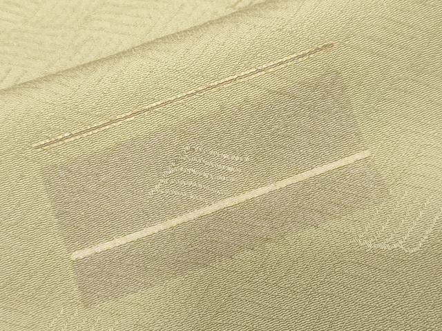 平和屋着物■上質な小紋 横段文 金彩 正絹 逸品 CABF9407ev