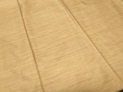 平和屋着物■上質な紬　横段文　正絹　逸品　CABF9440ev