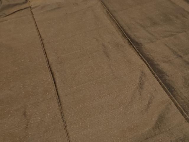 平和屋着物■男性　紬　憲法色　アンサンブル　正絹　逸品　CABF9459ev