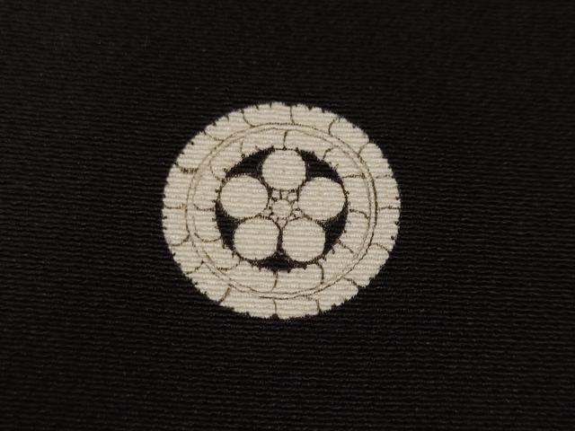 平和屋着物■豪華黒留袖　駒刺繍　籬枝梅文　暈し染め　金彩　正絹　逸品　CABF9511ev