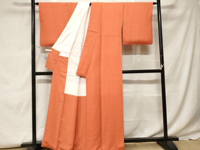 平和屋着物■本草木染作家 圓啓 江戸小紋 鮫小紋柄 正絹 逸品 CABF9543ev