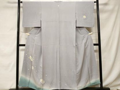 平和屋着物■訪問着 作家物 吹き寄せ花丸文 暈し染め 正絹 逸品 CABF9555ev