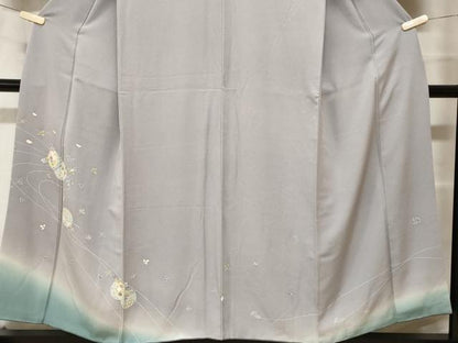 平和屋着物■訪問着 作家物 吹き寄せ花丸文 暈し染め 正絹 逸品 CABF9555ev