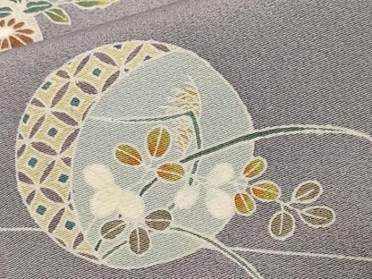 平和屋着物■訪問着 作家物 吹き寄せ花丸文 暈し染め 正絹 逸品 CABF9555ev