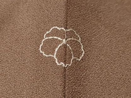 平和屋着物■訪問着　刺繍　色紙重ね枝花文　金彩　正絹　逸品　未使用　CABF9597ev