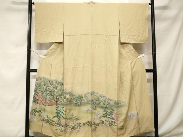 平和屋着物■豪華色留袖　風景文　暈し染め　正絹　逸品　CABF9599ev