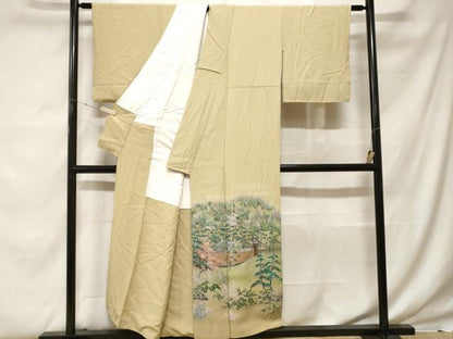 平和屋着物■豪華色留袖　風景文　暈し染め　正絹　逸品　CABF9599ev