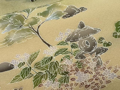 平和屋着物■豪華色留袖　風景文　暈し染め　正絹　逸品　CABF9599ev