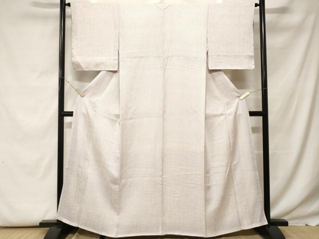 平和屋着物■上質な小紋　鹿の子文　正絹　逸品　CABF9721ev
