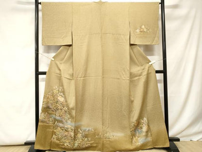 平和屋着物■訪問着　御所解文　暈し染め　金銀彩　正絹　逸品　CABF9725ev