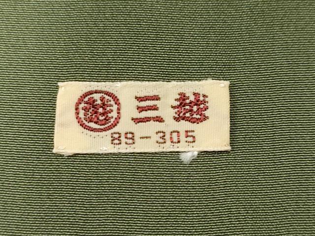 平和屋着物■上質な小紋　枝垂れ花文　三越扱い　正絹　逸品　CABF9730ev