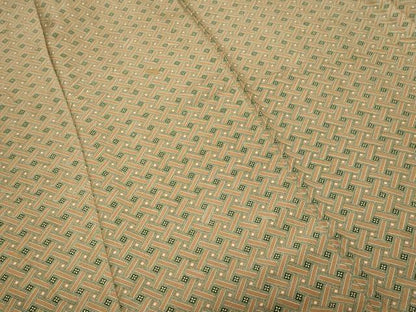 平和屋着物■上質な小紋　網目文　正絹　逸品　CABF9732ev