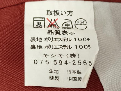平和屋着物■小紋　抽象文　洗える着物　CABF9749ev