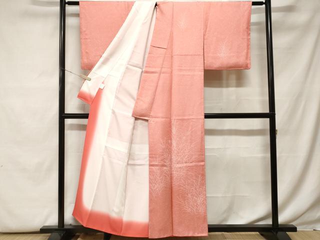 平和屋着物■訪問着 芒霰文 さんび謹製 洗える着物 CABF9773ev
