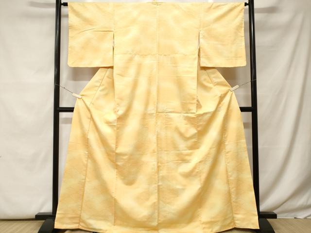 平和屋着物■小紋 青海波霞地紋 暈し染め 洗える着物 CABF9774ev