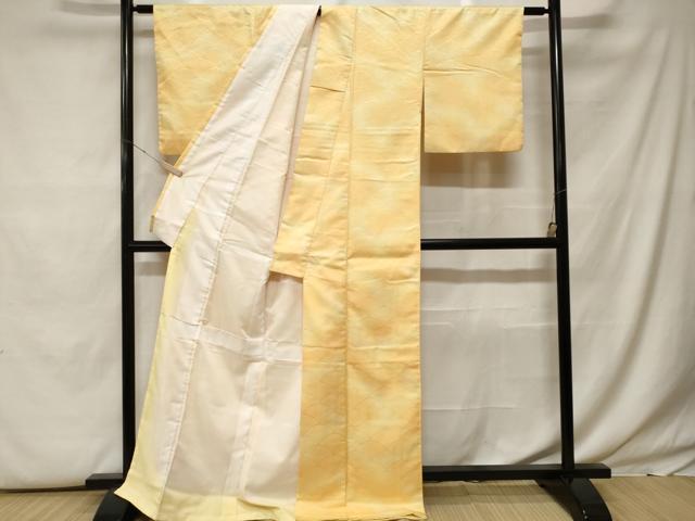 平和屋着物■小紋 青海波霞地紋 暈し染め 洗える着物 CABF9774ev