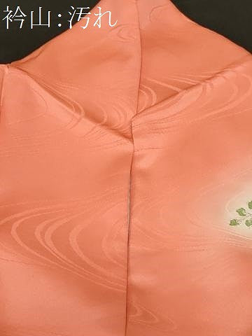 平和屋着物■訪問着　駒刺繍　桐吉祥花文　暈し染め　金銀糸　正絹　逸品　CABF9780ev