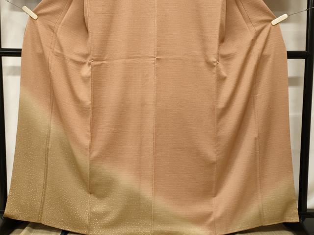 平和屋着物■訪問着　霞文　暈し染め　金彩　正絹　逸品　CABF9782ev