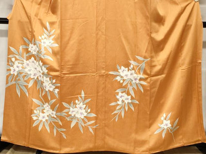 平和屋着物■訪問着　枝花文　三越扱い　正絹　逸品　CABF9795ev